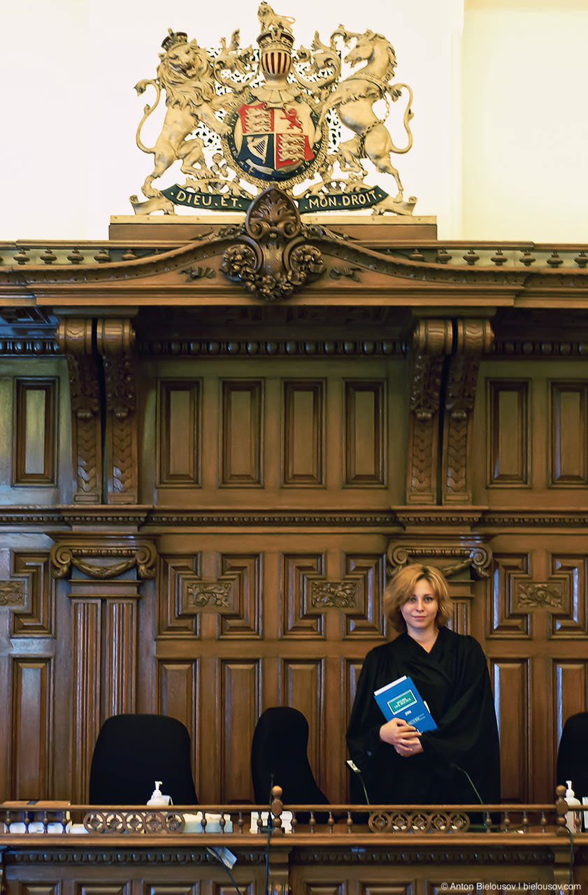 Toronto Osgoode Hall Courtroom