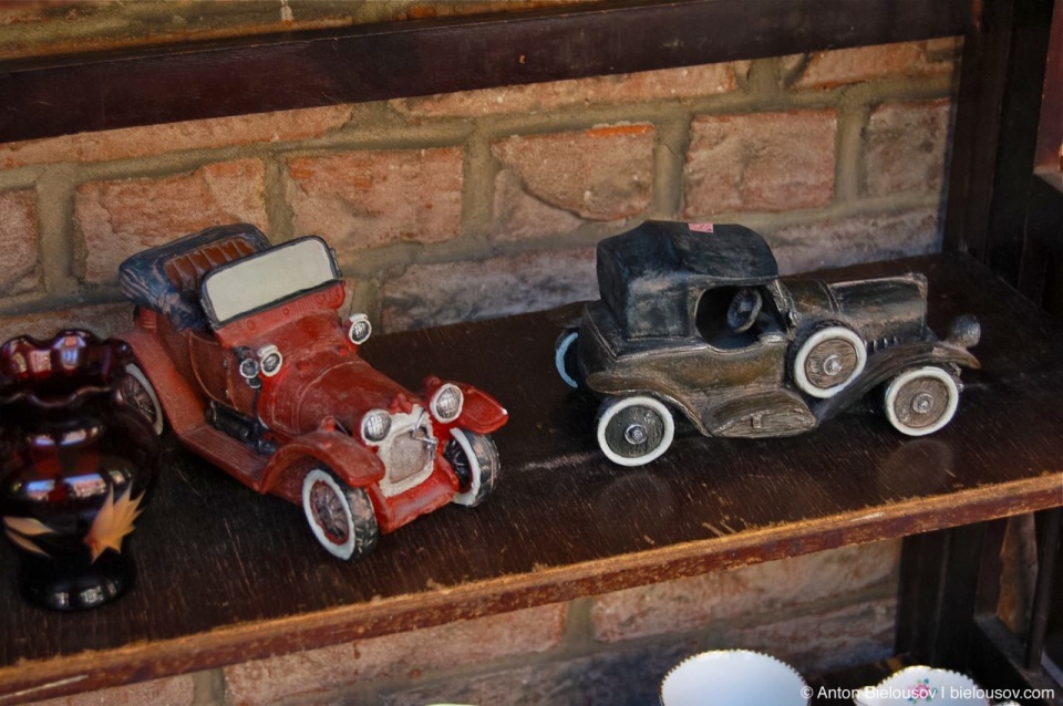 Vintage toy cars at Toronto St. Lawrence Market