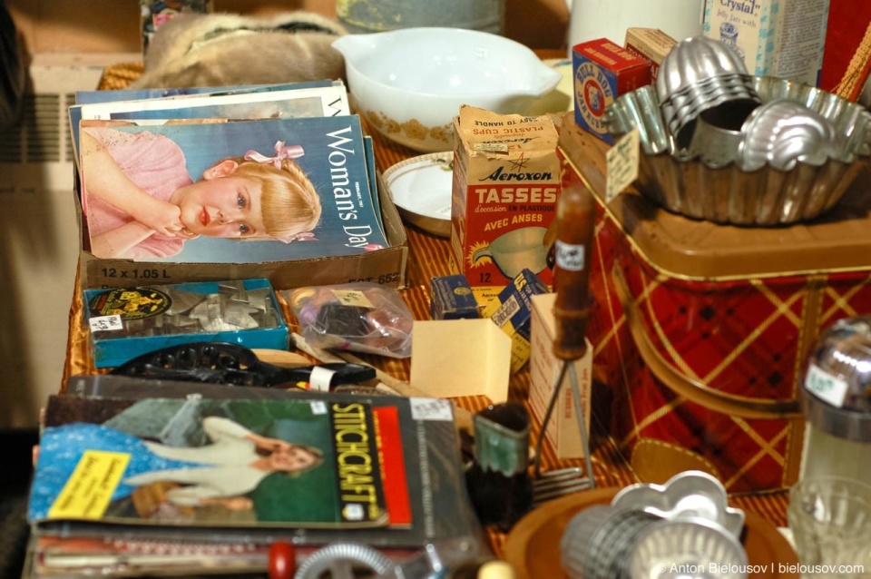 Vintage magazines at Toronto St. Lawrence Market