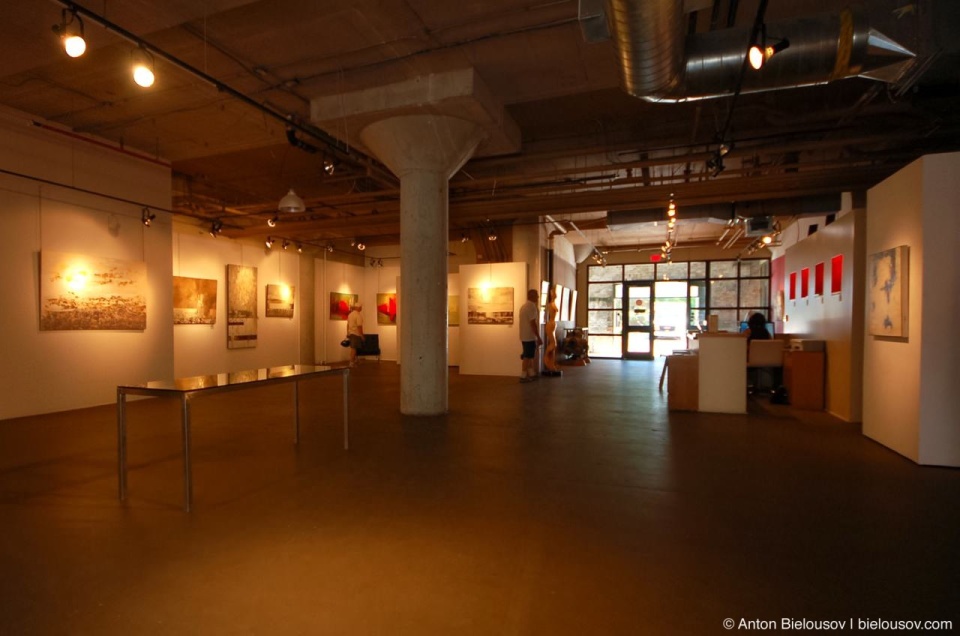 Art Gallery in Toronto Distillery District 