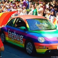 Fagbug at Toronto Pride Parade 2010 Fagbug at Toronto Pride Parade 2010