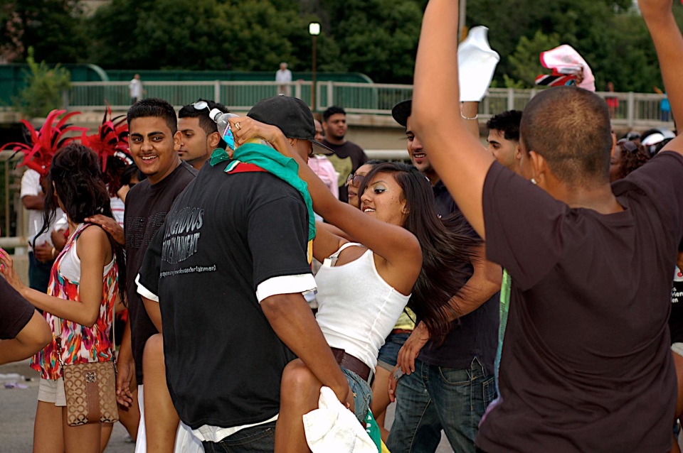 Merengue dance at Toronto Caribana