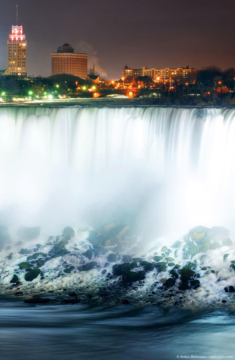 Niagara Falls at Night