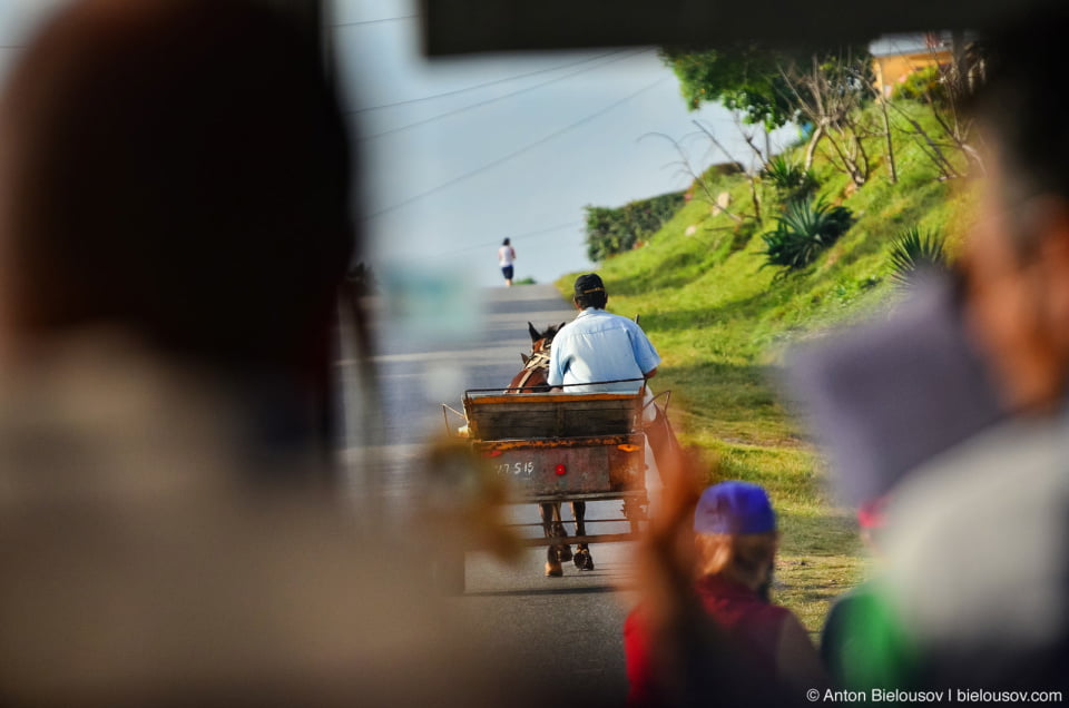 Cuban horse-powered transport