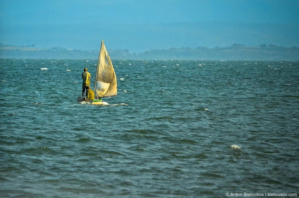 Cuban fishing boat