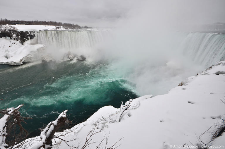 Niagara Falls in winter