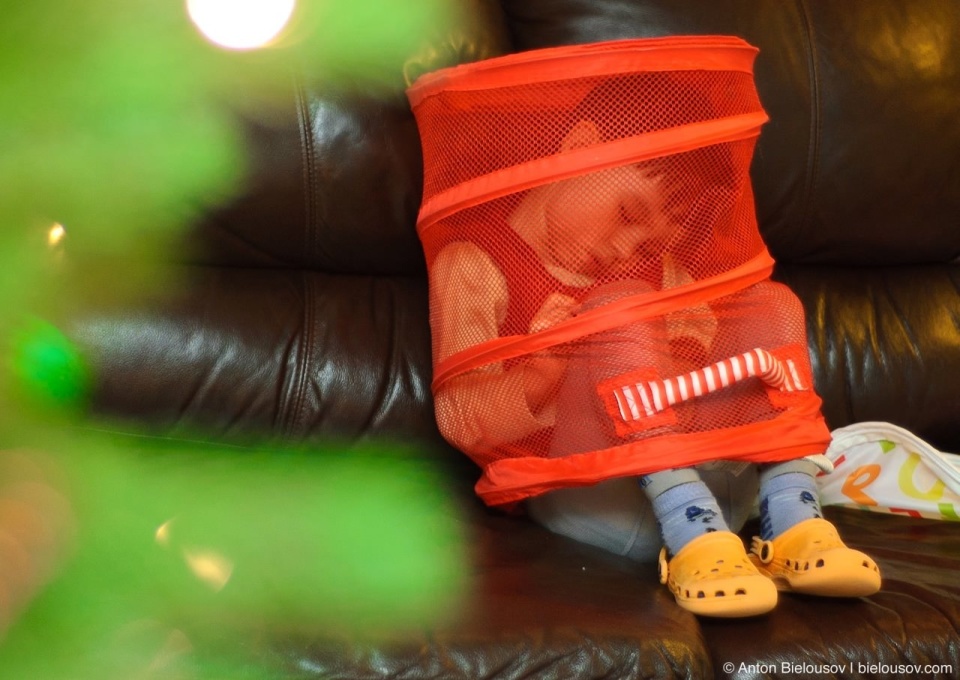 Kid sleeps in toys box Kid sleeps in toys box