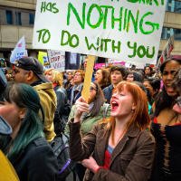 Toronto Slutwalk Shouting mob Toronto Slutwalk Shouting mob