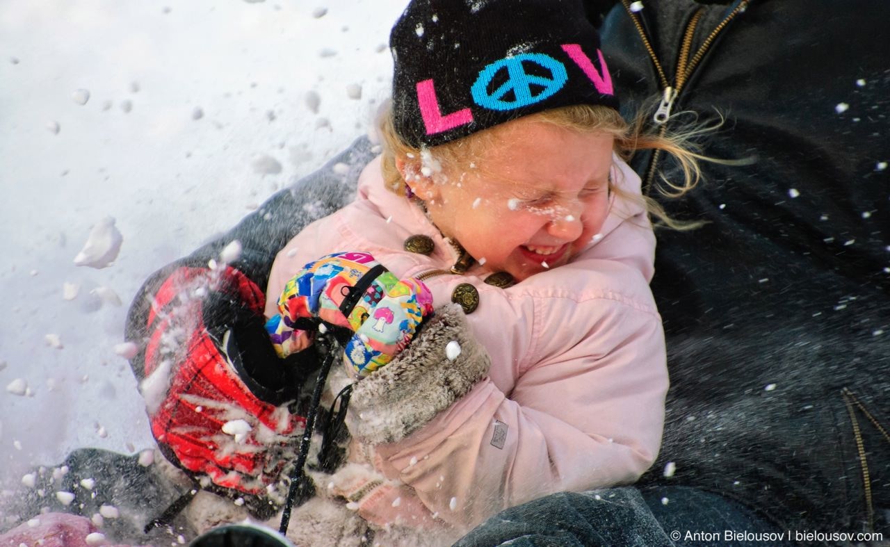 Snow in the Face