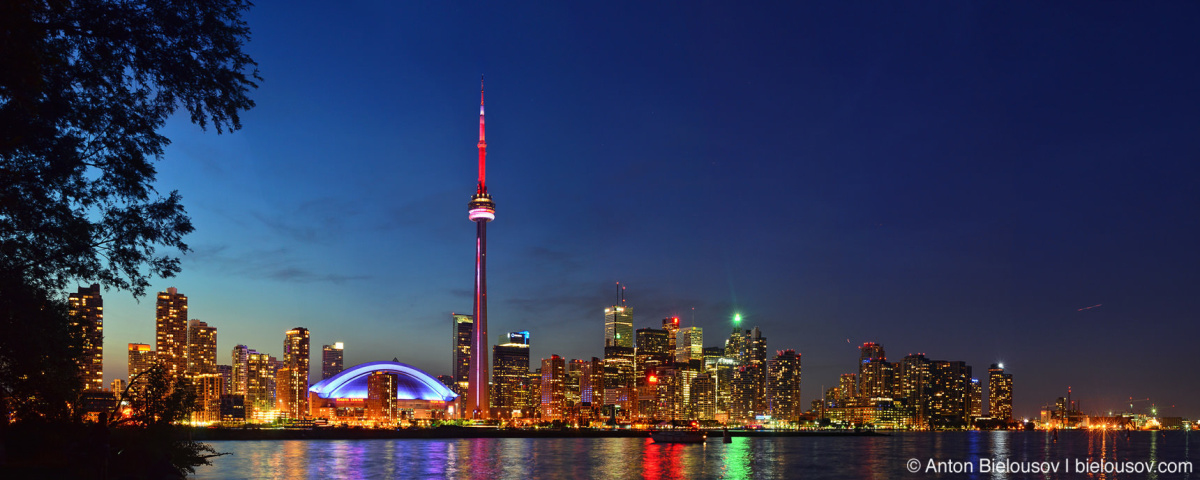 Toronto Skyline PanoramasCanada, 2011