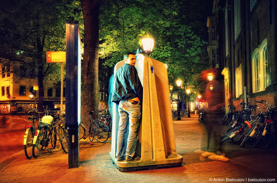 Amsterdam Men Street Public Toilets