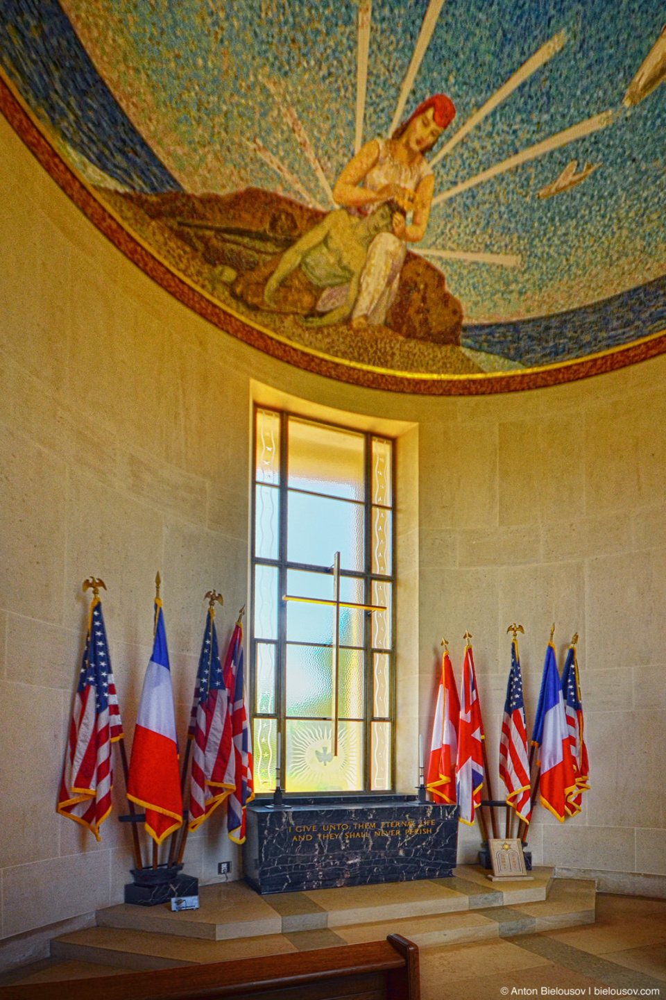 Normandy American Cemetery Chapel