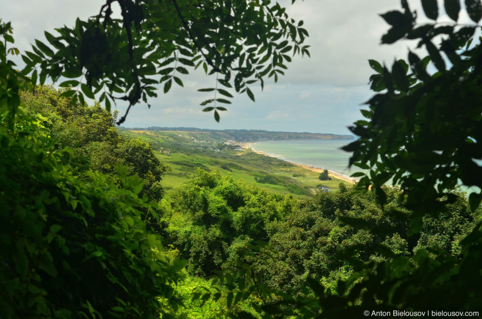 Omaha Beach View Nowadays