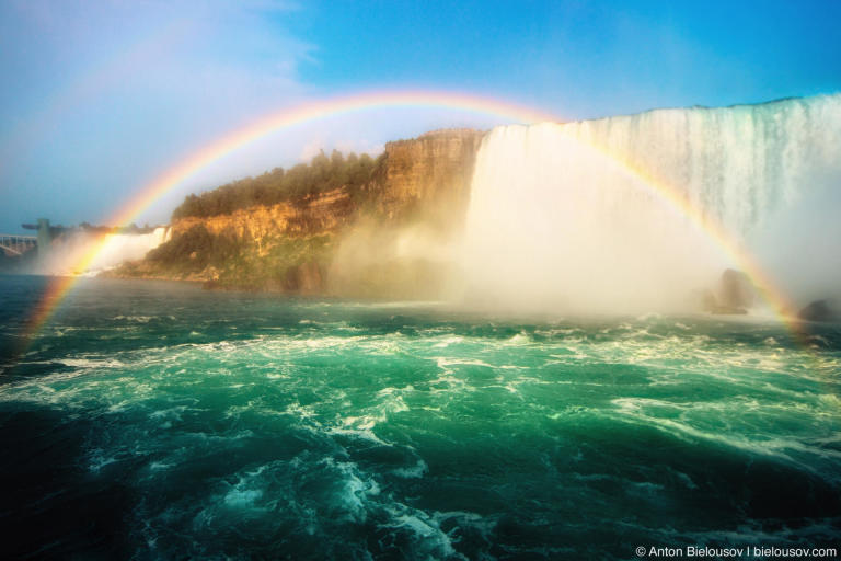 Путешествия: Освежающая Ниагара за $16: niagara falls rainbow