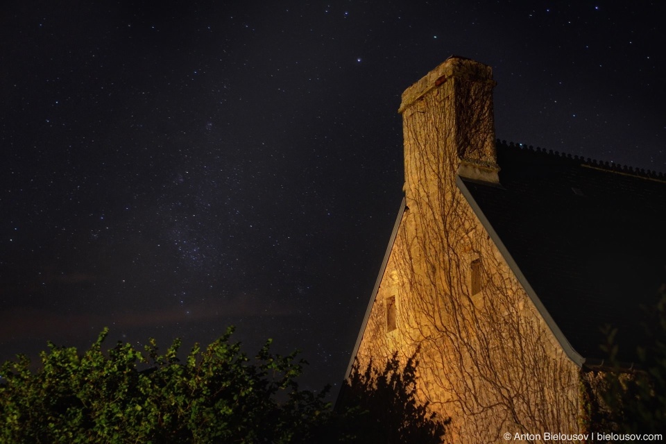 Collevile-sur-Mer Night Sky