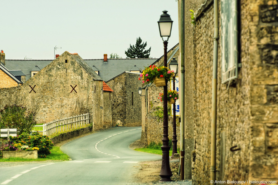 Colleville sur Mer main Street