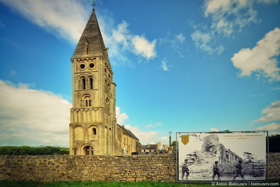 Colleville-sur-Mer église