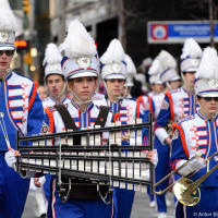 Marching Bands on Toronto Santa Claus Parade