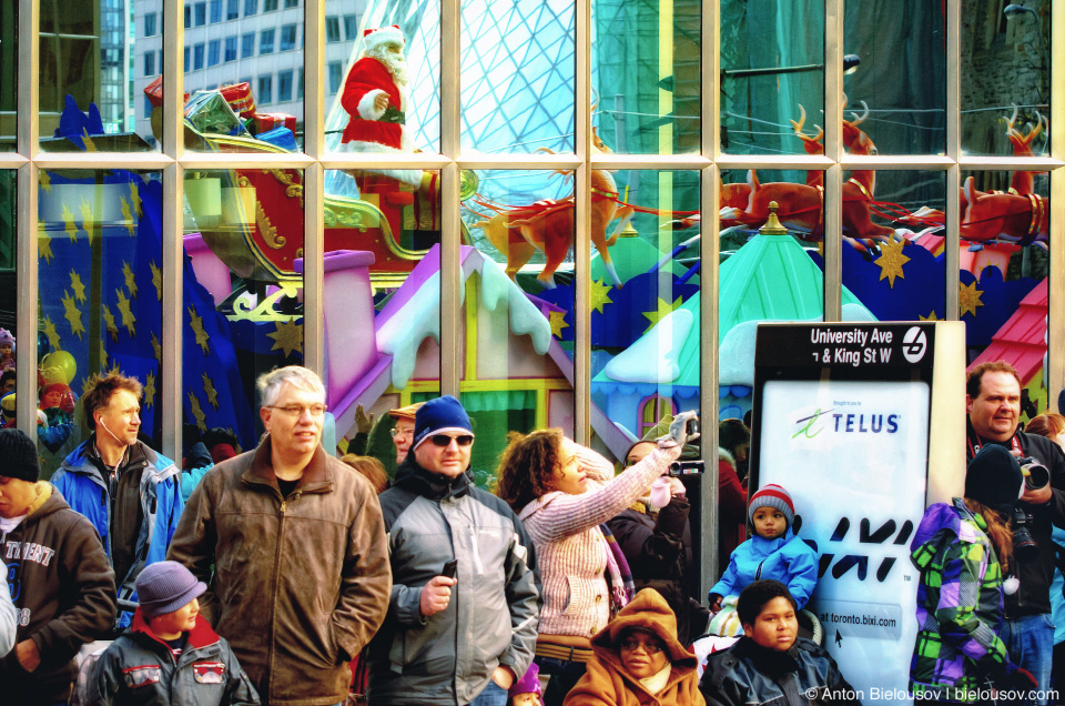 Santa Claus on Toronto Parade 2011