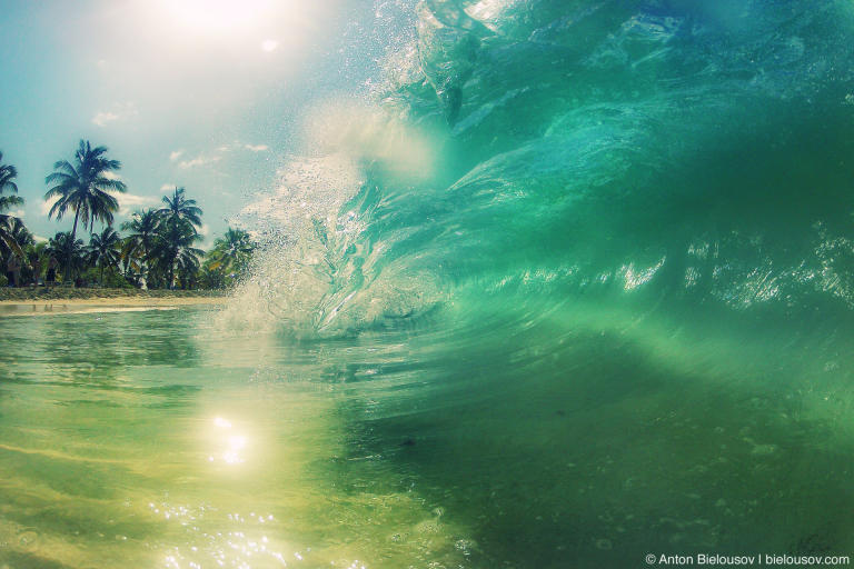 Dominican Republic inside the wave (GoPro Hero2)