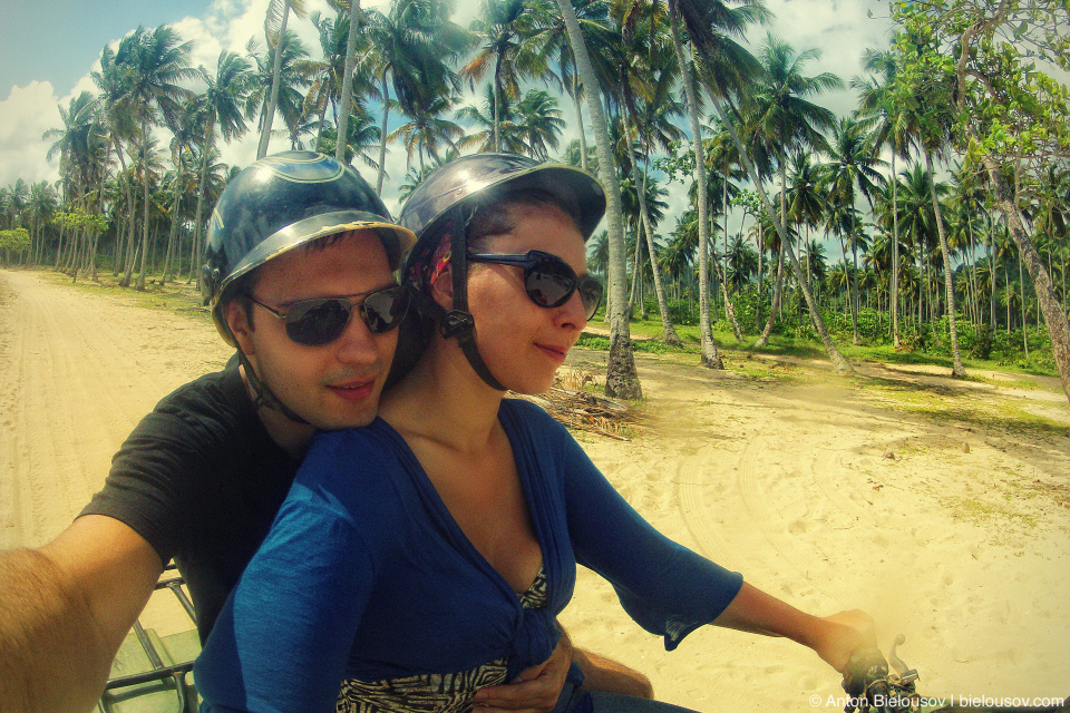 Quadcycling in Dominican Republic