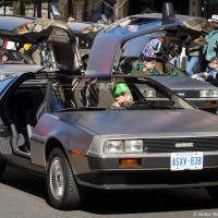 DeLorian at Toronto St. Patrcik Parade DeLorian at Toronto St. Patrcik Parade