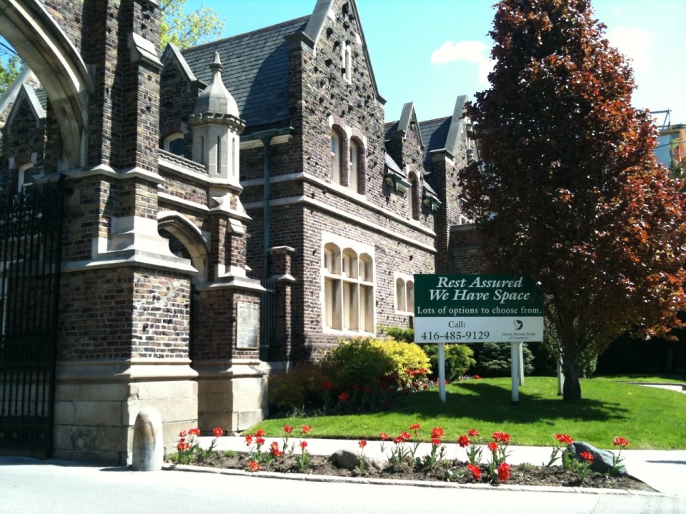 Mount Pleasant Cemetery Advertisement: Rest Assured We Have Space