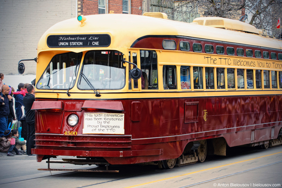 Toronto TTC Streetcar, 1951