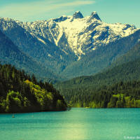 Capilano Lake in Vancouver, BC. Known by The X-Files and The 4400 TV series, produces over 40% of Greater Vancouver's water supplies. Capilano Lake in Vancouver, BC. Known by The X-Files and The 4400 TV series, produces over 40% of Greater Vancouver's water supplies.