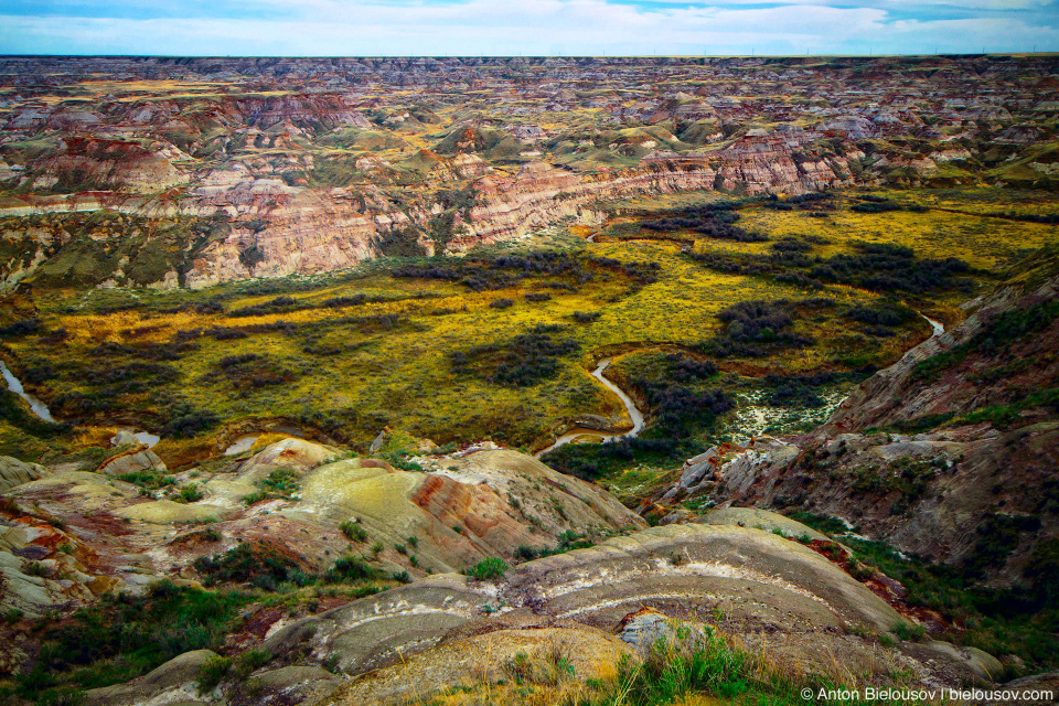 Dinosaur Valley in Alberta