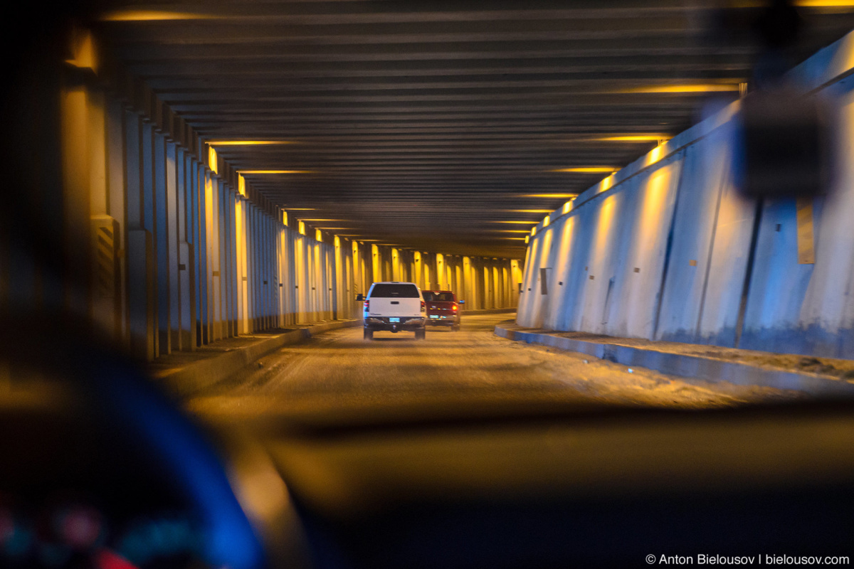 Avalanche tunnel — Glacier National Park