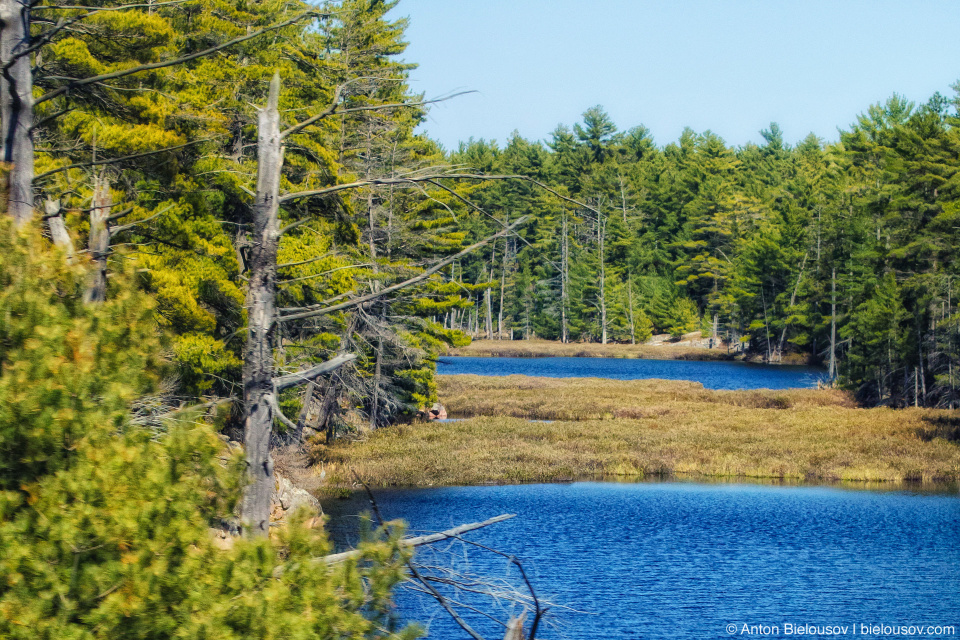 North Ontario lakes at Trans-Canada Highway