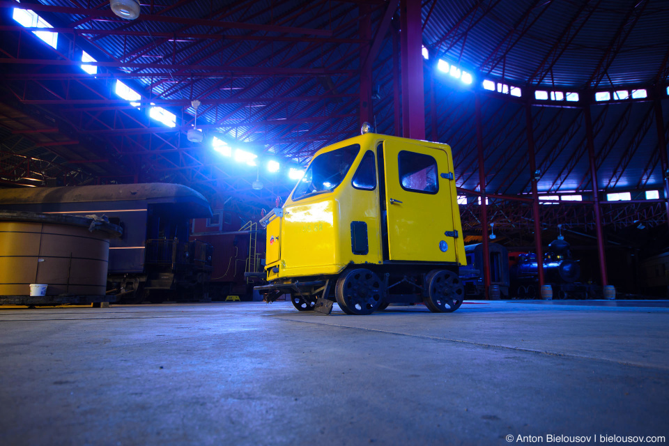 Old canadian locomotive