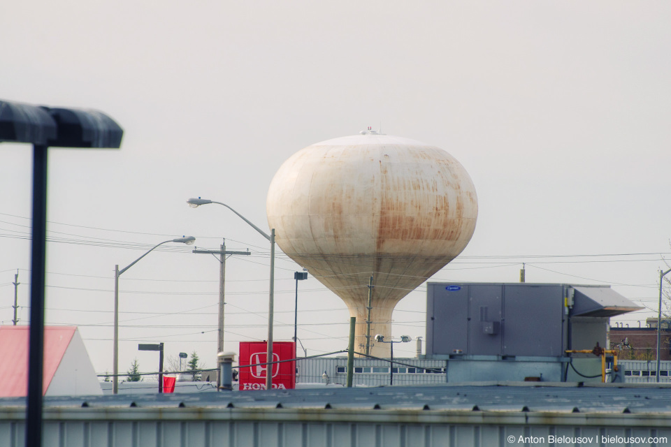 Sault Ste. Marie water tower bulb