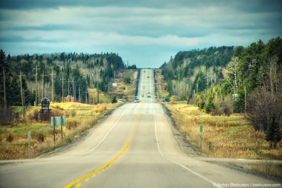 Trans-Canada Highway in Northern Ontario