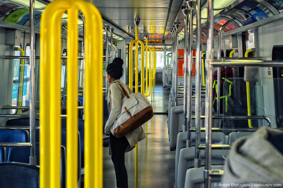 Vancouver subway car