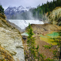 Wapta Falls in Yoho National Park Wapta Falls in Yoho National Park