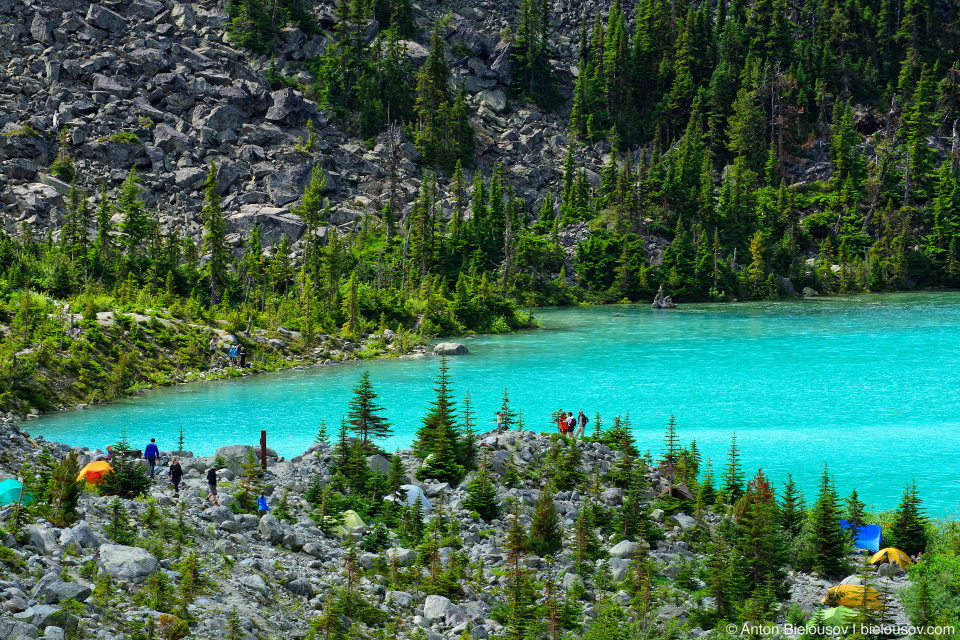 Upper Joffre Lake lookout