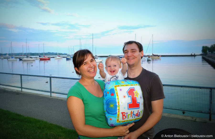 Sergey Gavrilyuk's family in Toronto, ON