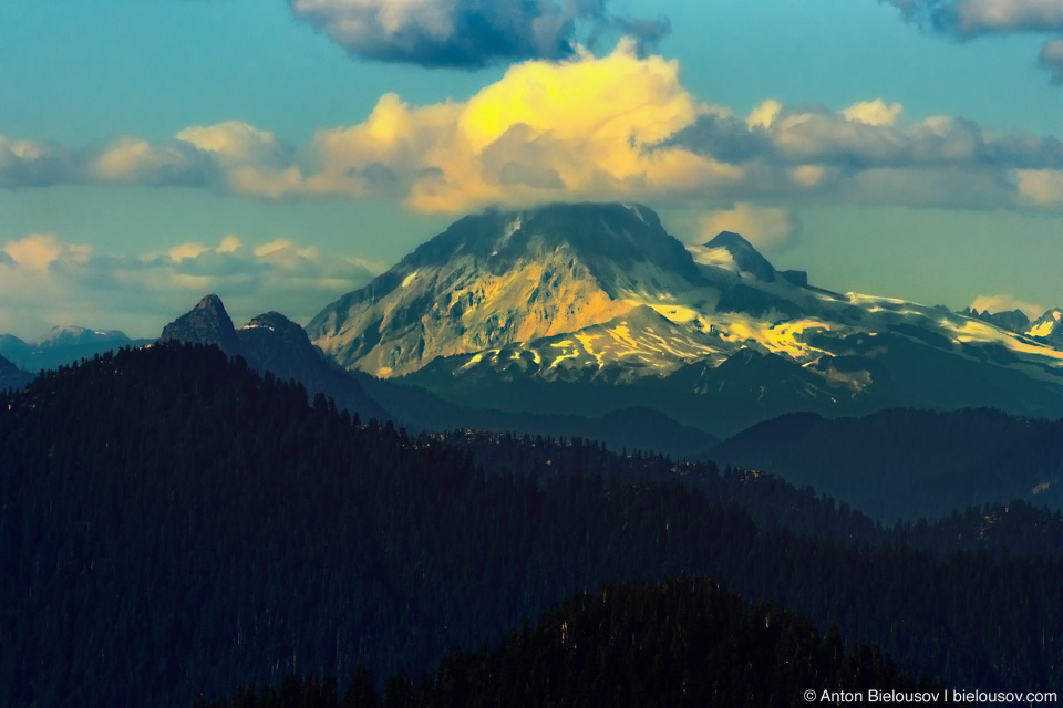 Mamquam Mountain as seen from Goat Mountain