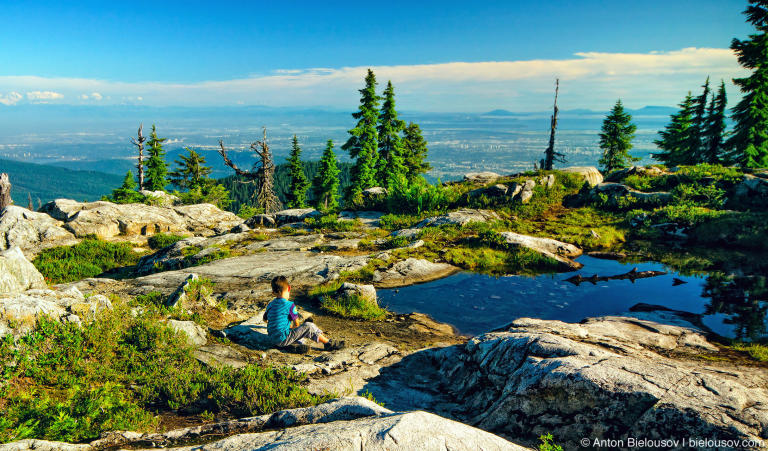 1,401м — Вершина Козлиной горы (Goat mountain, Vancouver)