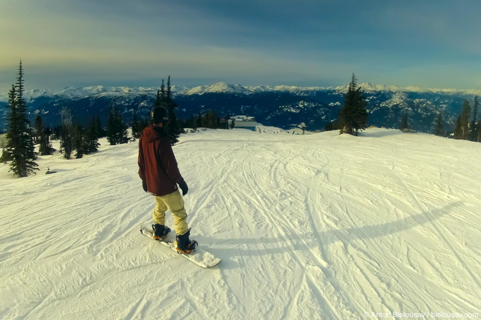 Snowboarding-at-Whistler with GoPro