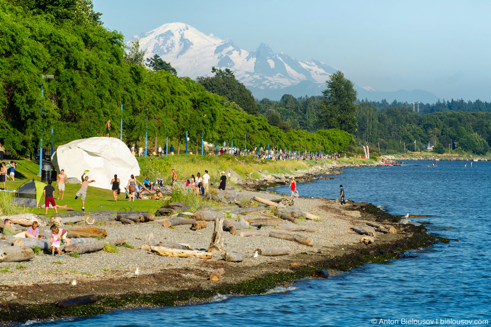 Белый камень (White Rock, BC)