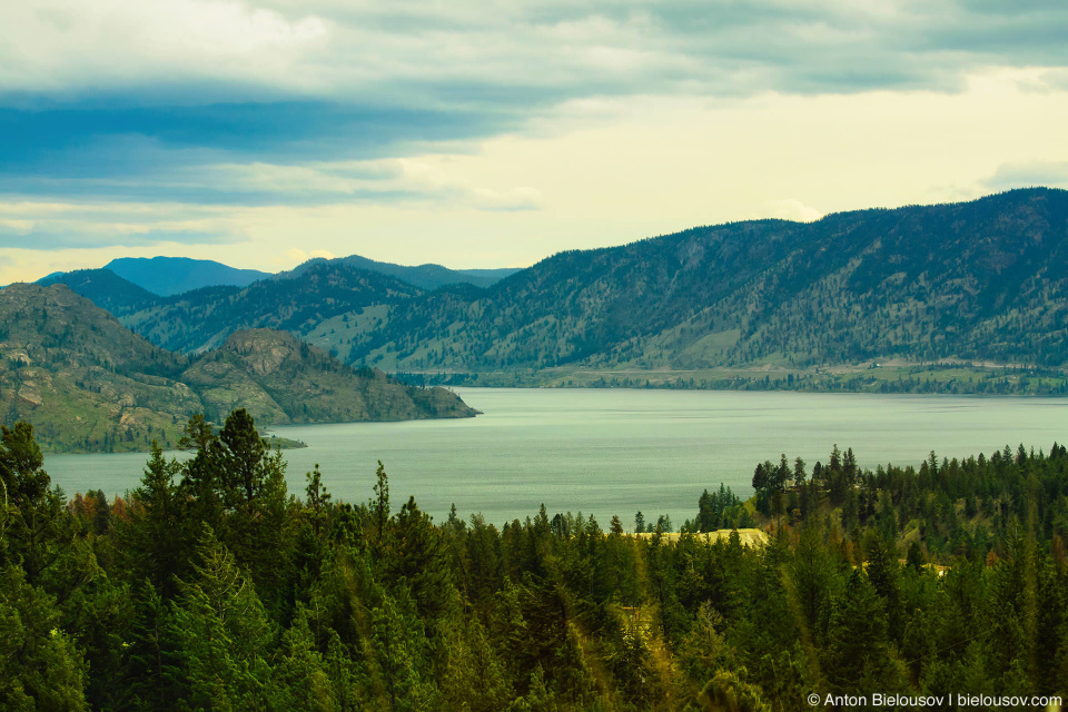 Озеро Оканаган (Okanagan Lake, BC)