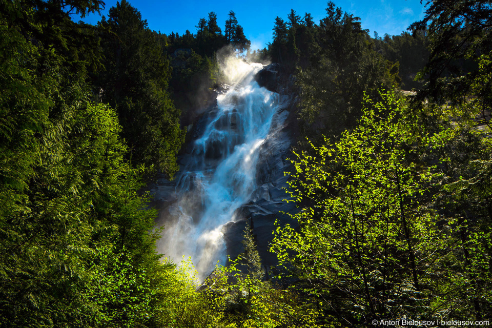 Водопад Shannon Falls