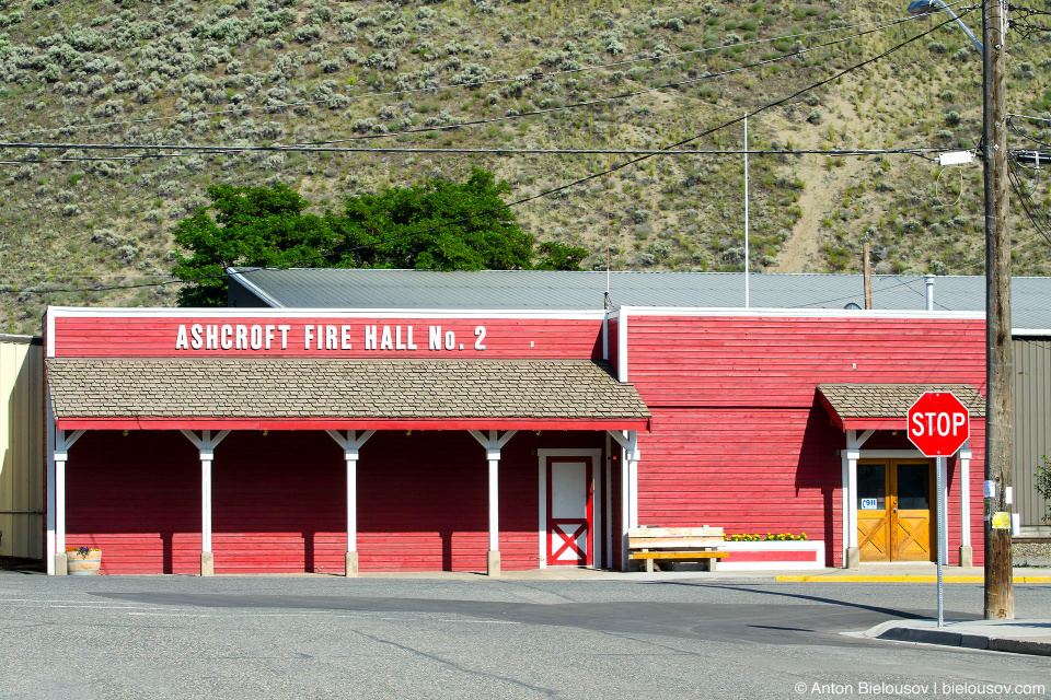 Fire Hall in Ashcroft, BC