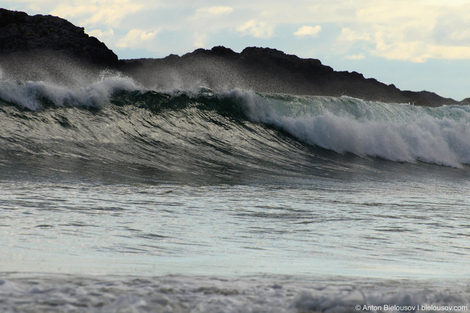 Storm watching at Pacific Rim