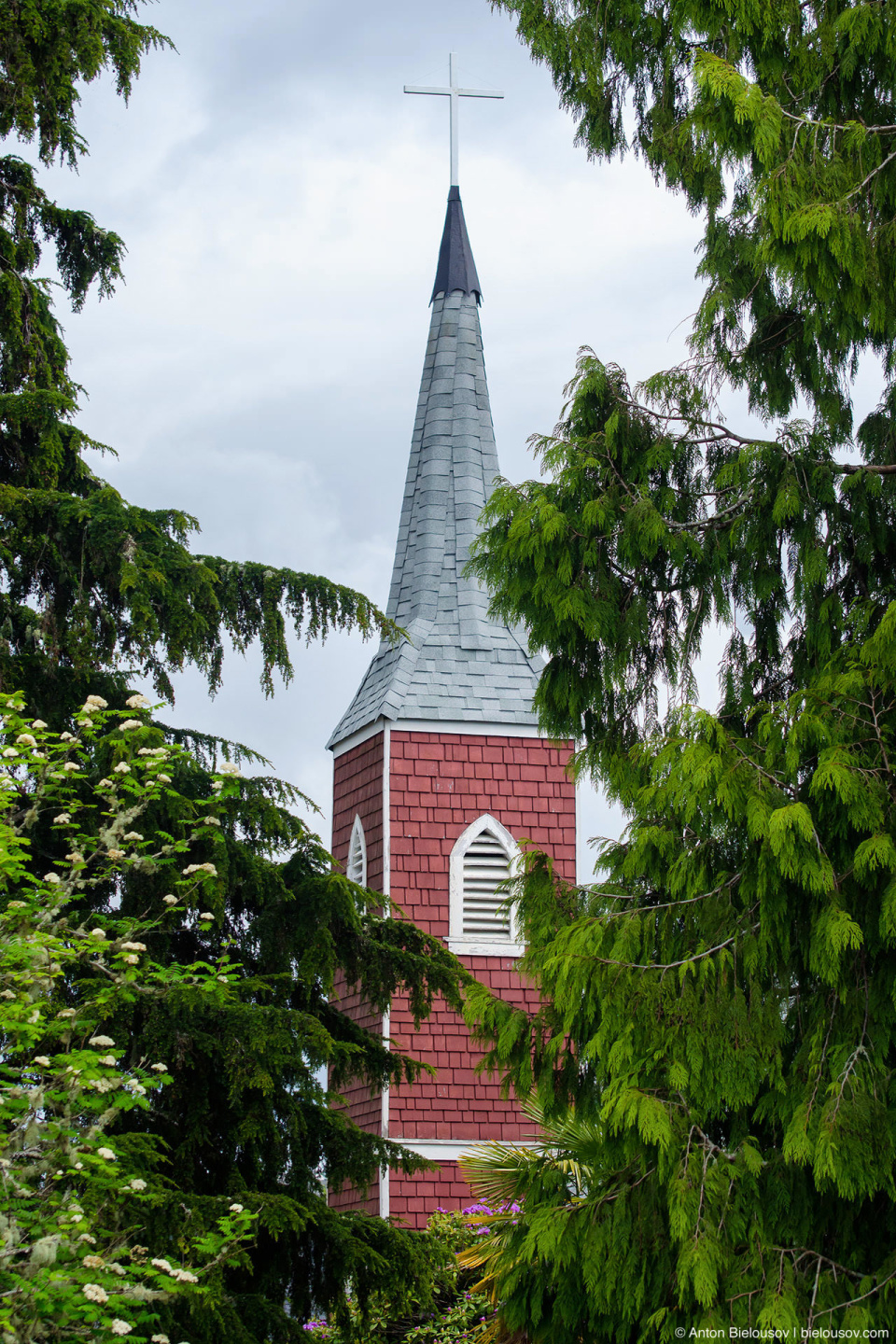 Башня часовни в Tofino, BC