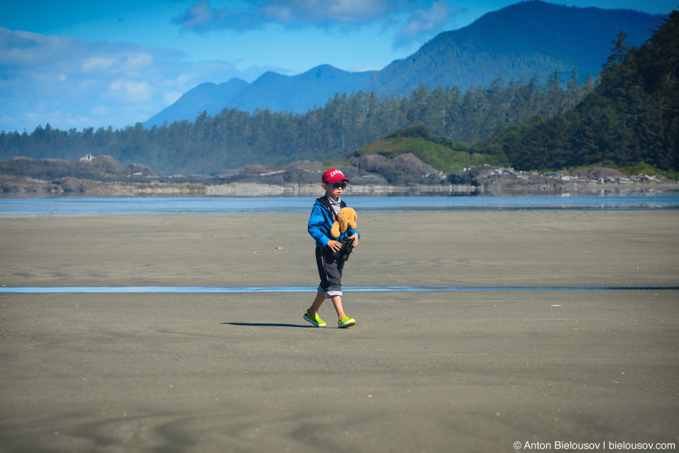 Пляж в Pacific Rim National Park