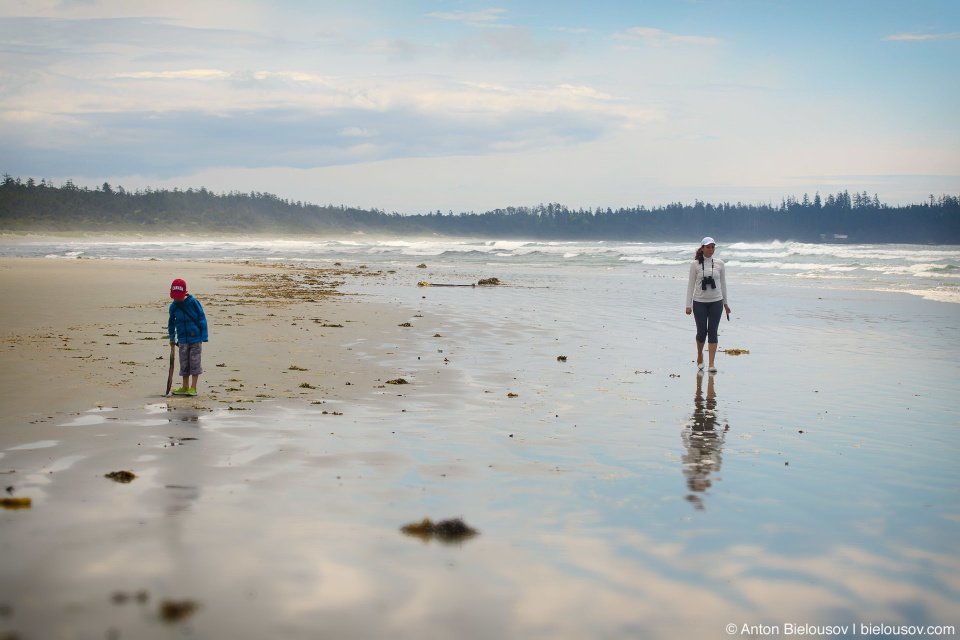 Пляж в Pacific Rim National Park